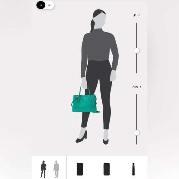 Kate Spade Harper Satchel /or Crossbody✨ Cilantro | kelly green summer leather - Picture 10 of 15